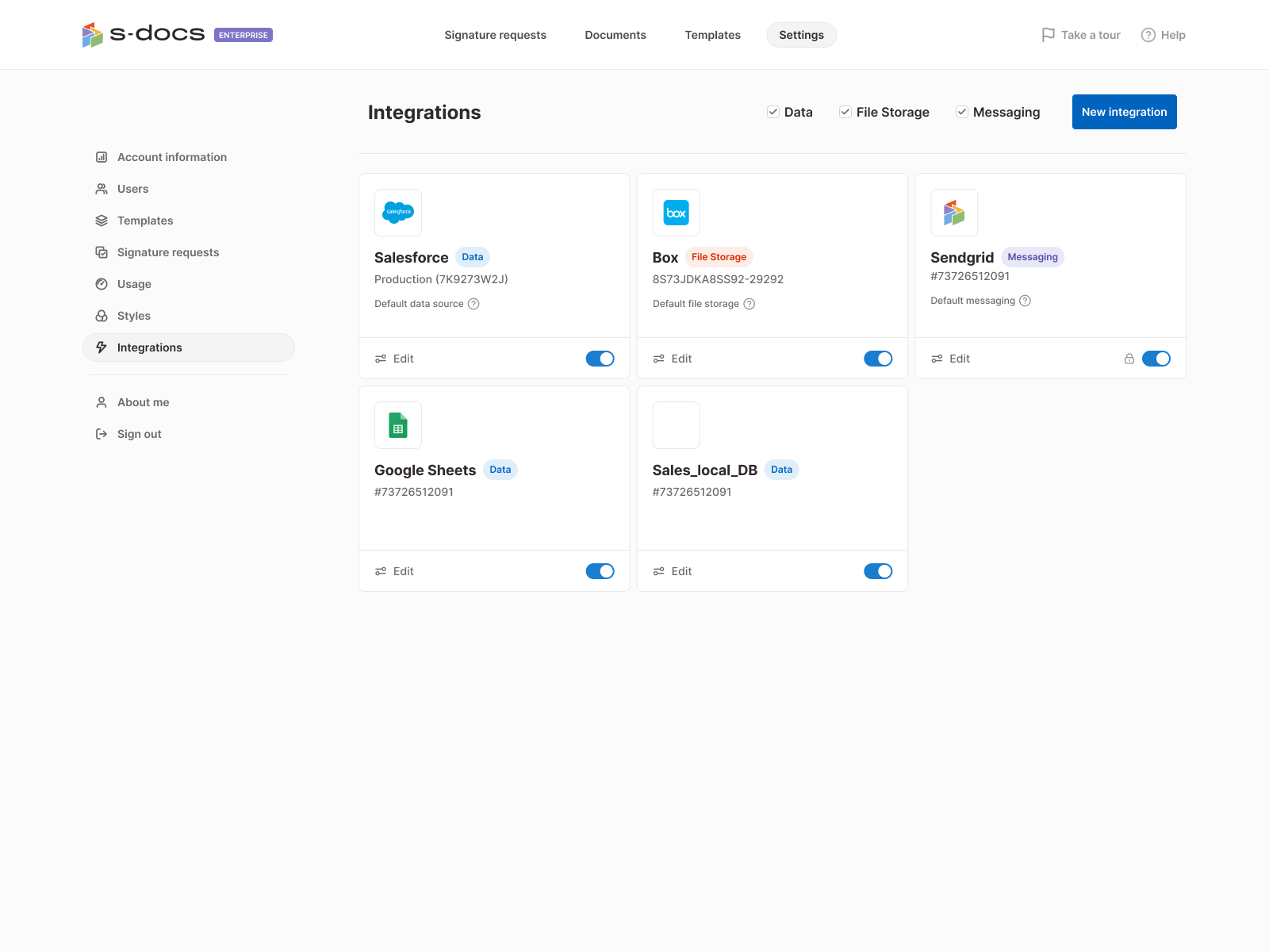 Connecting S-Docs to a data source in HubSpot